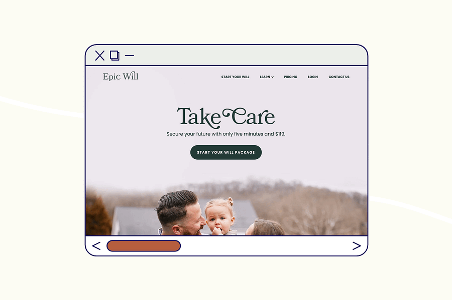 Epic Will Website