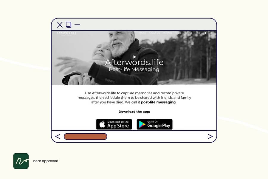 Afterwords.life - post-life messaging