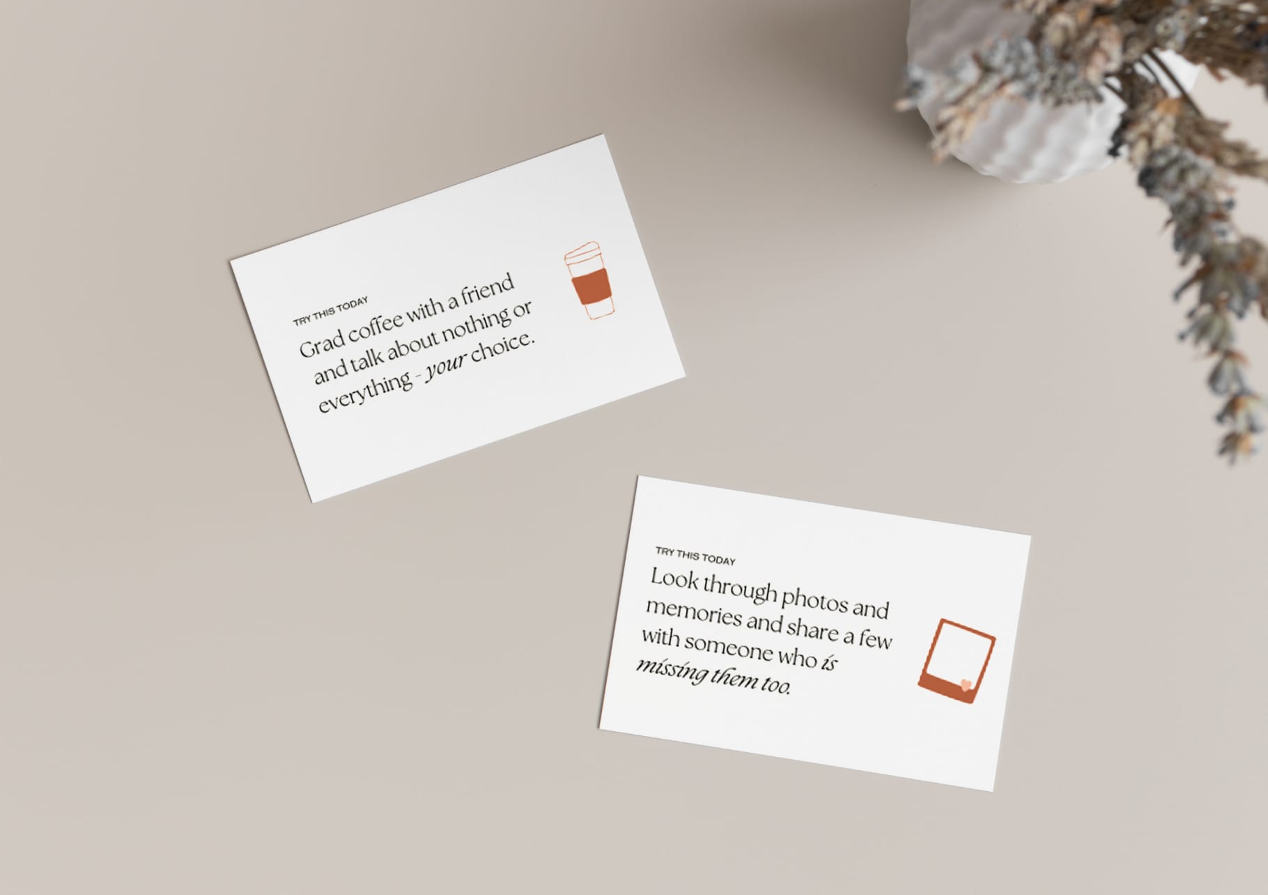 10 Idea Cards to Give Someone During a Difficult Time (Free Download)